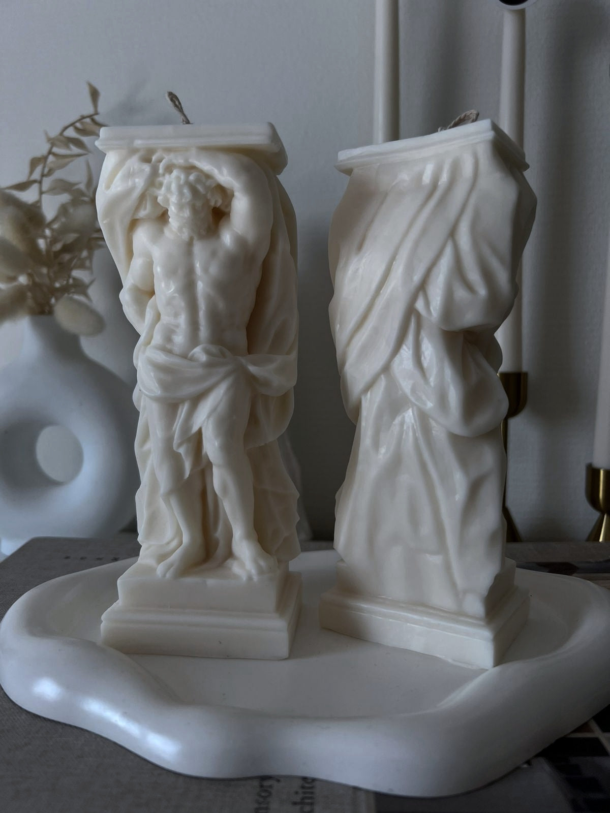 Trio Goddess & Atlas Zeus Candles